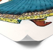 Indianerfrauentanz Poster (Ecke)