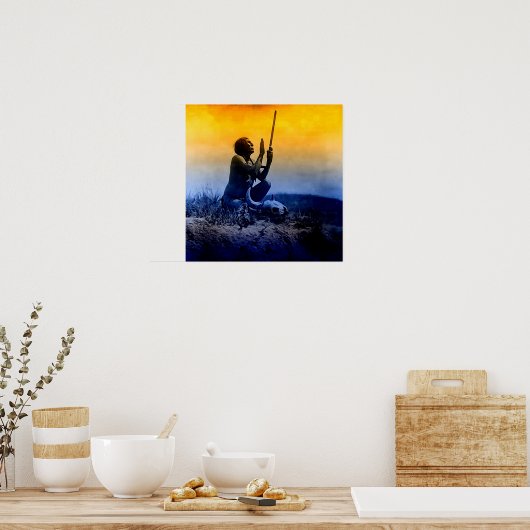 Indianergebet Poster (Küche)