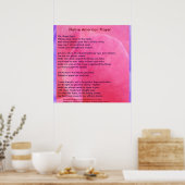 Indianergebet Poster (Küche)