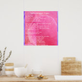 Indianergebet Poster (Küche)