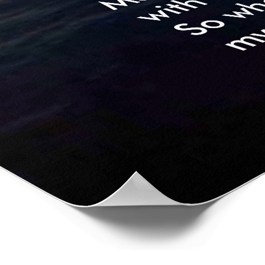 Indianergebet Poster (Ecke)