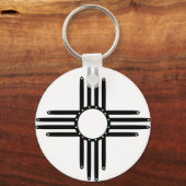 Indianergebirge Zia Schlüsselanhänger (Vorderseite)