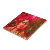 IndianerGeist des Sitting Bull Fliese (Seite)