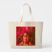 IndianerGeist des Sitting Bull Große Tasche B (Rückseite)