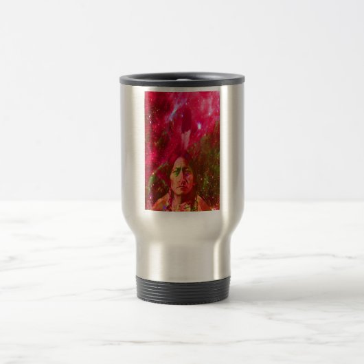 IndianerGeist des Sitting Bull Reisebecher (Mittel)