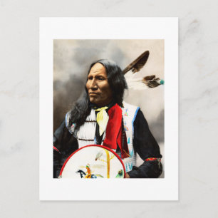 Indianerhäuptling Postkarte