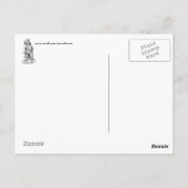 Indianerhäuptling Postkarte (Rückseite)