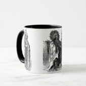 Indianerhäuptling-Tasse Tasse (Vorderseite Links)