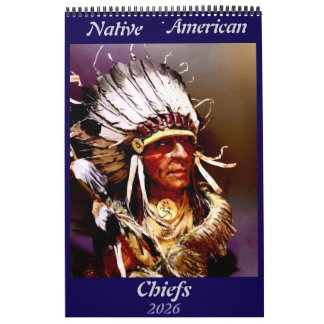 Indianerhäuptlinge-Kalender Kalender