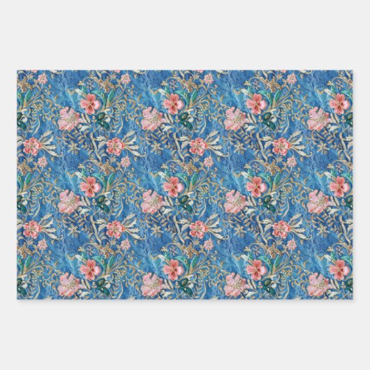 Indianerhochzeit Geschenkpapier Set (Vorderseite)