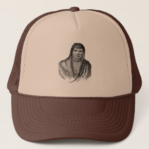 Indianerhut Truckerkappe