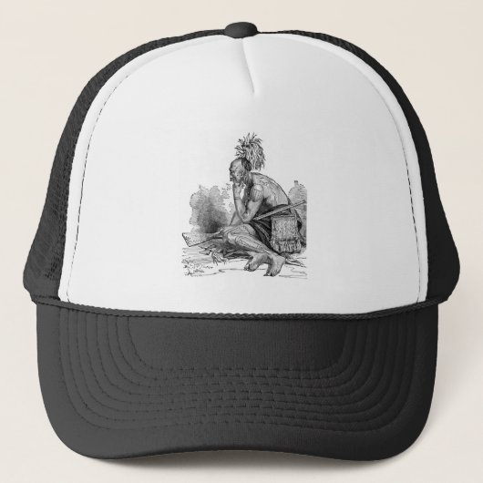 Indianerhut Truckerkappe (Vorderseite)