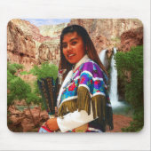Indianerin 1 Mousepad (Vorne)