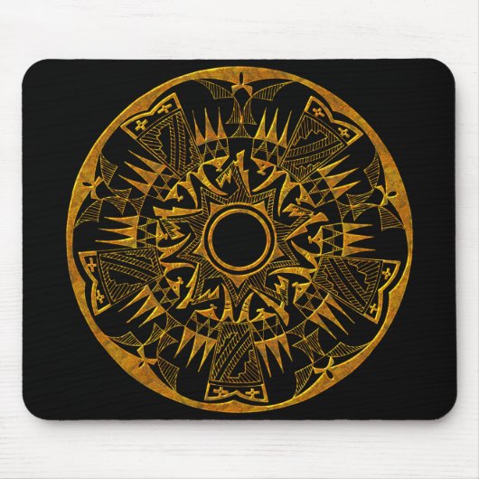 Indianerin 1 Mousepad (Vorne)
