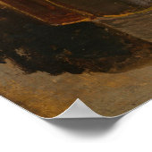 Indianerin aus Kalkutta - Eugène Delacroix Kunstku Poster (Ecke)