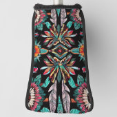 Indianerin Bohemain Golf Headcover (Rotieren 90)