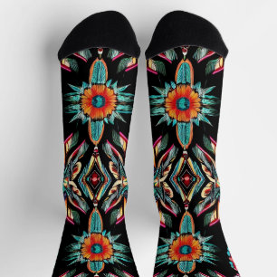 Indianerin Bohemain Socken
