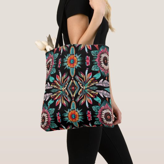 Indianerin Bohemain Tasche (Von Nahem)