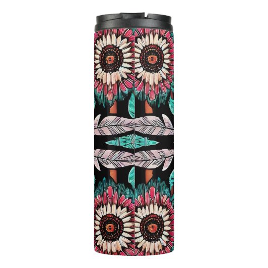 Indianerin Bohemain Thermosbecher (Rückseite)