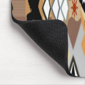 Indianerin Crow Mousepad (Ecke)