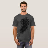Indianerin Frau 2 T-Shirt (Vorne ganz)