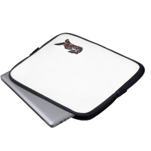 Indianerin Haida Otter Art Laptop Sleeve