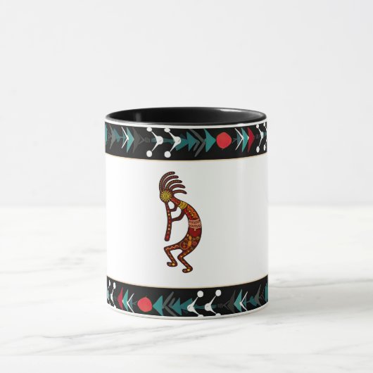 Indianerin Kokopelli Fruchtbarkeitsgott Tasse (Zentrum)