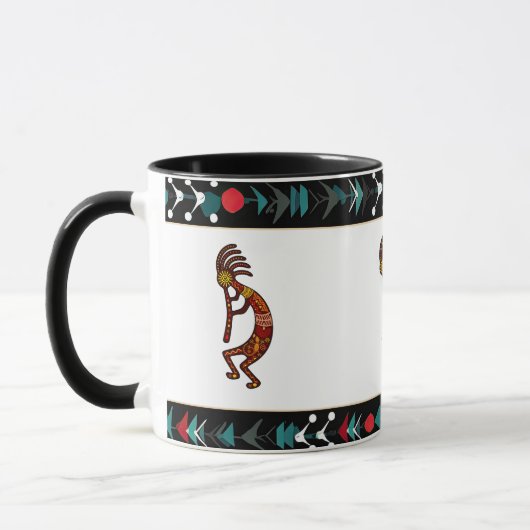 Indianerin Kokopelli Fruchtbarkeitsgott Tasse (Links)