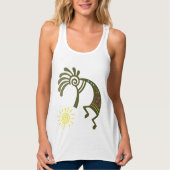 Indianerin Kokopelli Tank Top (Vorderseite)