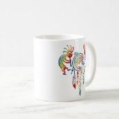 Indianerin Kokopelli Whale Dreamcatcher 1 Kaffeetasse (VorderseiteRechts)