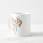 Indianerin Kokopelli Whale Dreamcatcher 1 Kaffeetasse (Vorderseite Links)