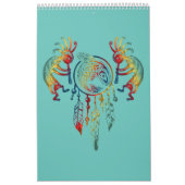Indianerin Kokopelli Whale Dreamcatcher 1 Kalender (Titelbild)