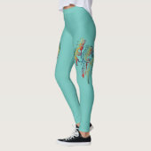 Indianerin Kokopelli Whale Dreamcatcher 1 Leggings (Links)