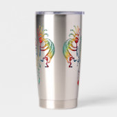 Indianerin Kokopelli Whale Dreamcatcher 1 Thermobecher (Links)