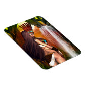 Indianerin Magnet (Rechte Seite)