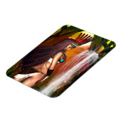 Indianerin Magnet (Linke Seite)