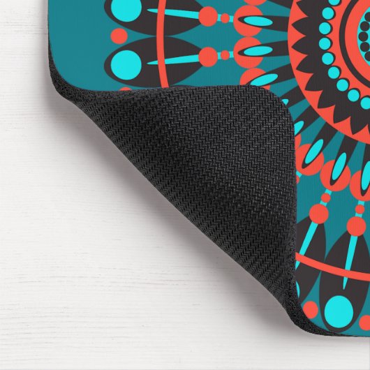 Indianerin Mandala Mousepad (Ecke)