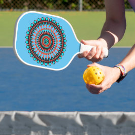 Indianerin Mandala Pickleball Schläger