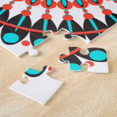 Indianerin Mandala Puzzle (Seite)