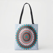 Indianerin Mandala Tasche (Vorderseite)
