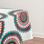 Indianerin Mandala Tischdecke (Beispiel)