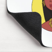 Indianerin Mousepad (Ecke)