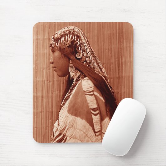 Indianerin Mousepad (Mit Mouse)