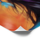 Indianerin Nr. 1 Poster (Ecke)