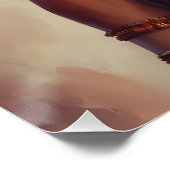 Indianerin Nr. 4 Poster (Ecke)