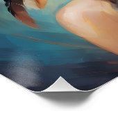 Indianerin Nr. 6 Poster (Ecke)