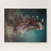 Indianerin Puzzle (Horizontal)