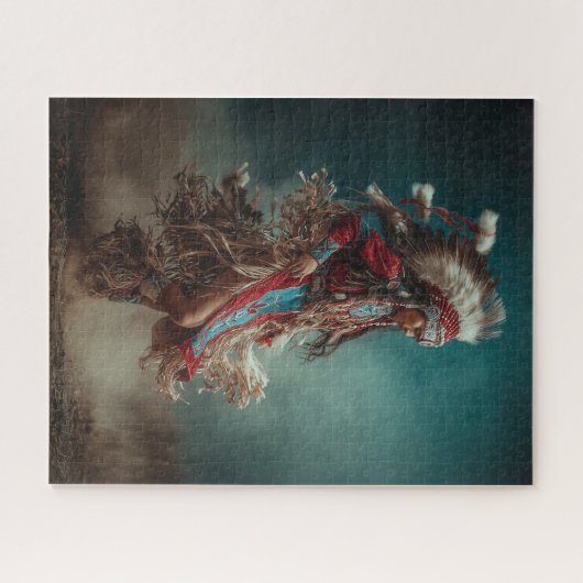 Indianerin Puzzle (Horizontal)