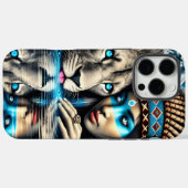 Indianerinnen und Loyal Lion Case-Mate iPhone Hülle (Rückseite (Horizontal))