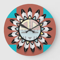 Indianerische Abstrakte Kunst Hopi Mask